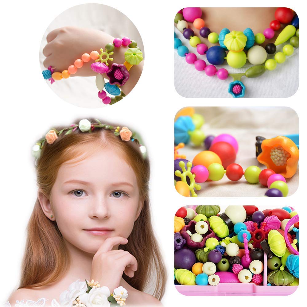 GILI Pop Beads bracelet design capturing imaginative fashion play