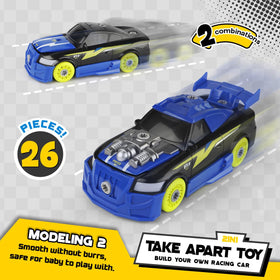 GILOBABY 26-piece set promotes step-by-step construction and problem solving.
