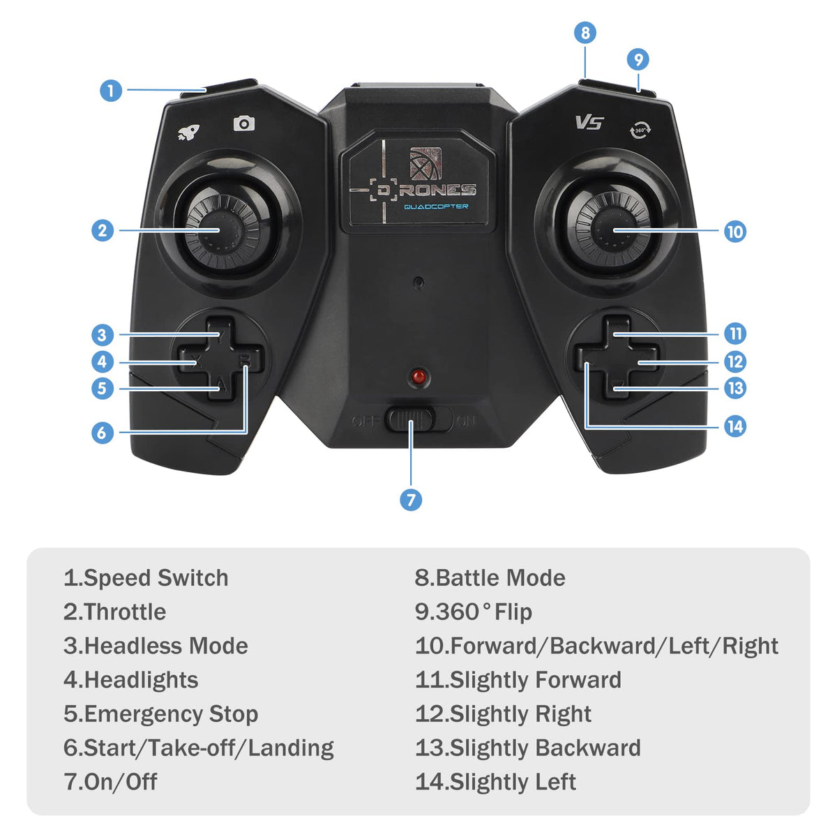 GILOBABY altitude hold provides a stable hover for beginners