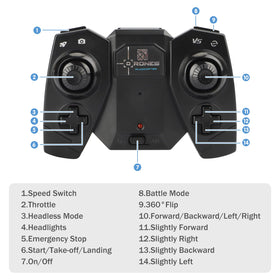 GILOBABY altitude hold provides a stable hover for beginners