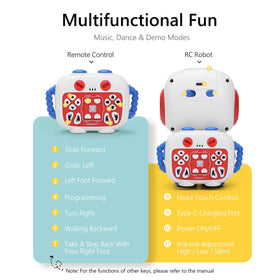 GILOBABY durable ABS plastic body withstands rough play