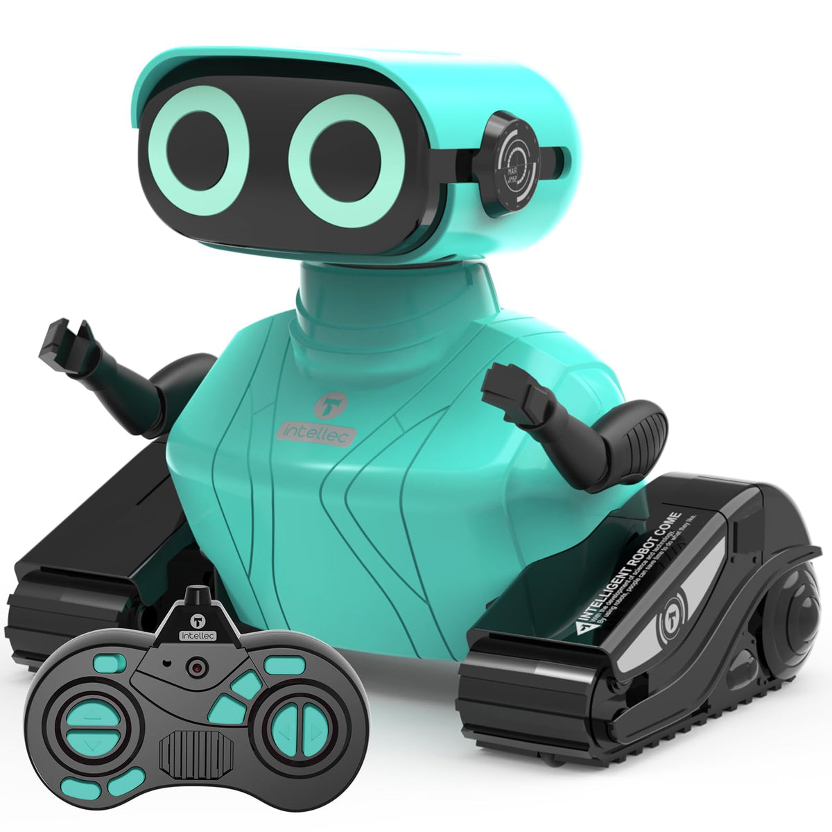 GILOBABY remote control robot blue eye with flashing LEDs for vibrant playtime
