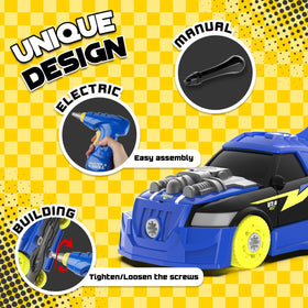 GILOBABY race car lights and sounds deliver immersive play.