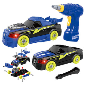 GILOBABY take apart racing car for creative play and mechanical exploration.
