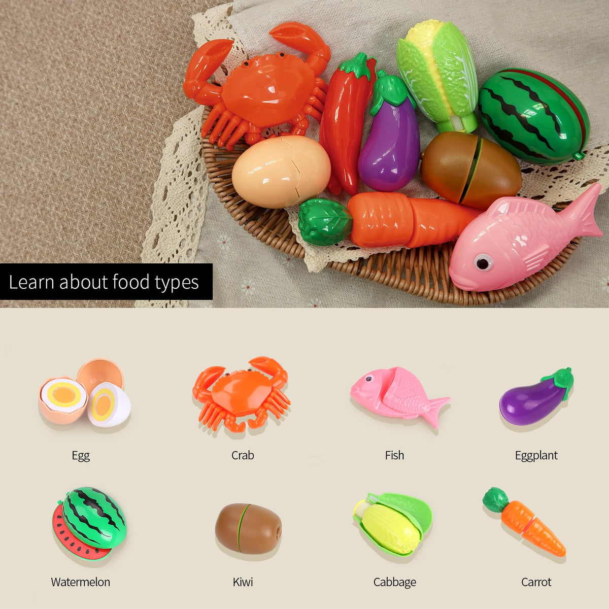 GILOBABY utensils set helps kids practice stirring and plating safely