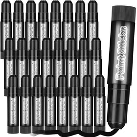 Gilprop 24-piece tempera paint sticks in black for quick-drying artwork.
