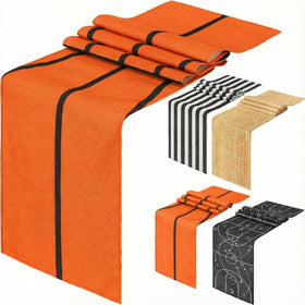 Gilprop basketball table runner style A enhances party decor and protects surfaces.