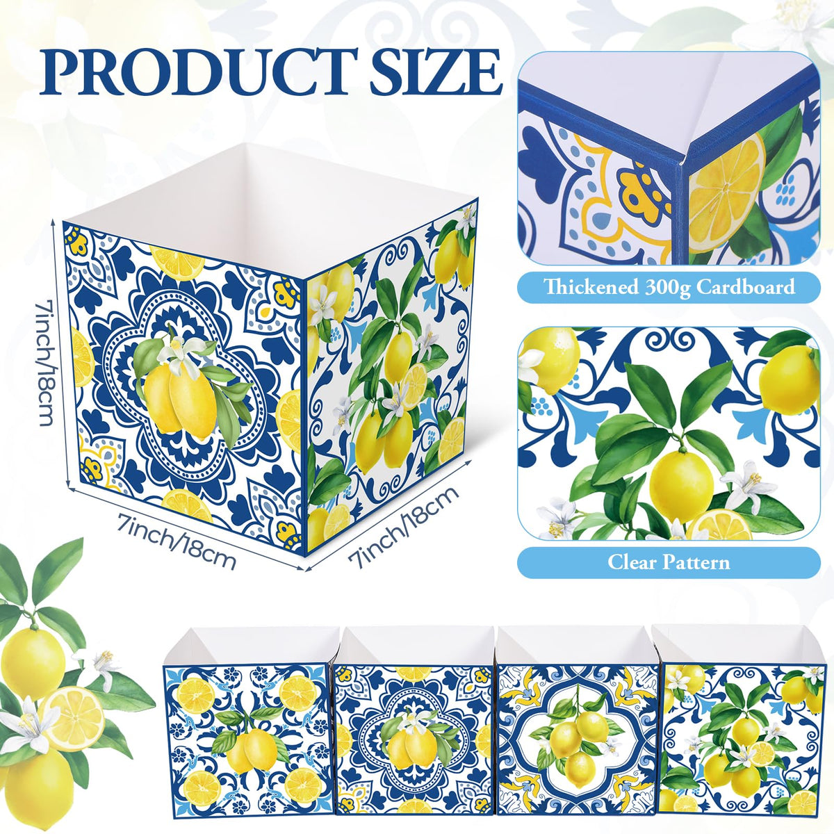 Close-up of Capri Lemon pattern highlighting Amalfi Coast style decor.