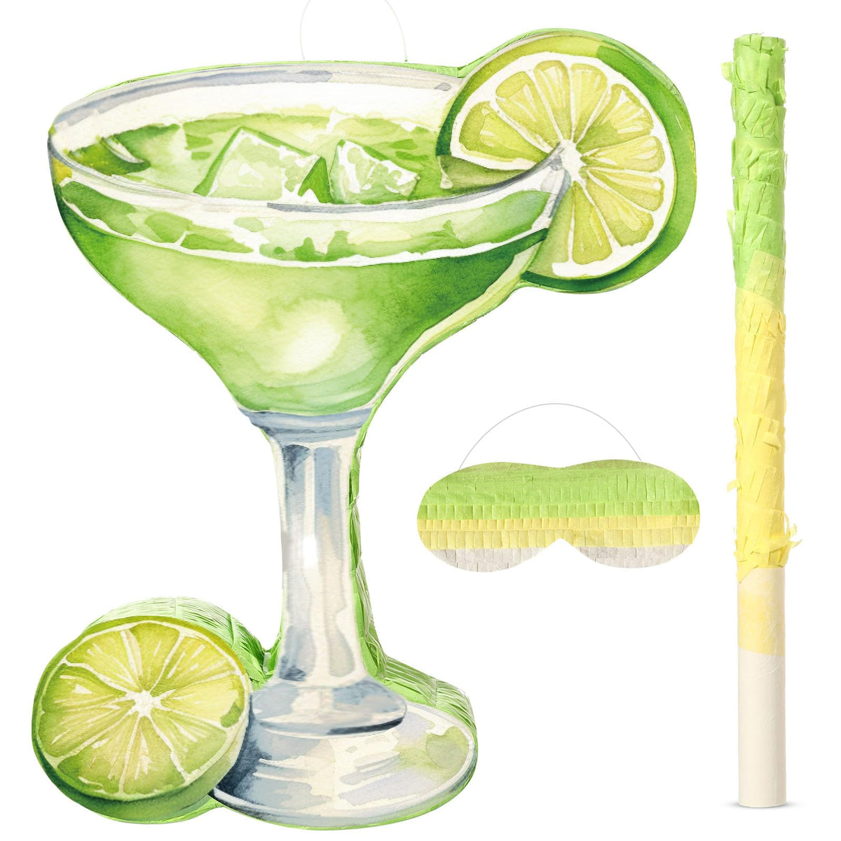 Gilprop Margarita Pinata in bright colors adds a festive vibe to parties.