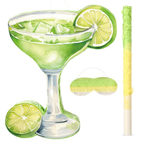Gilprop Margarita Pinata in bright colors adds a festive vibe to parties.