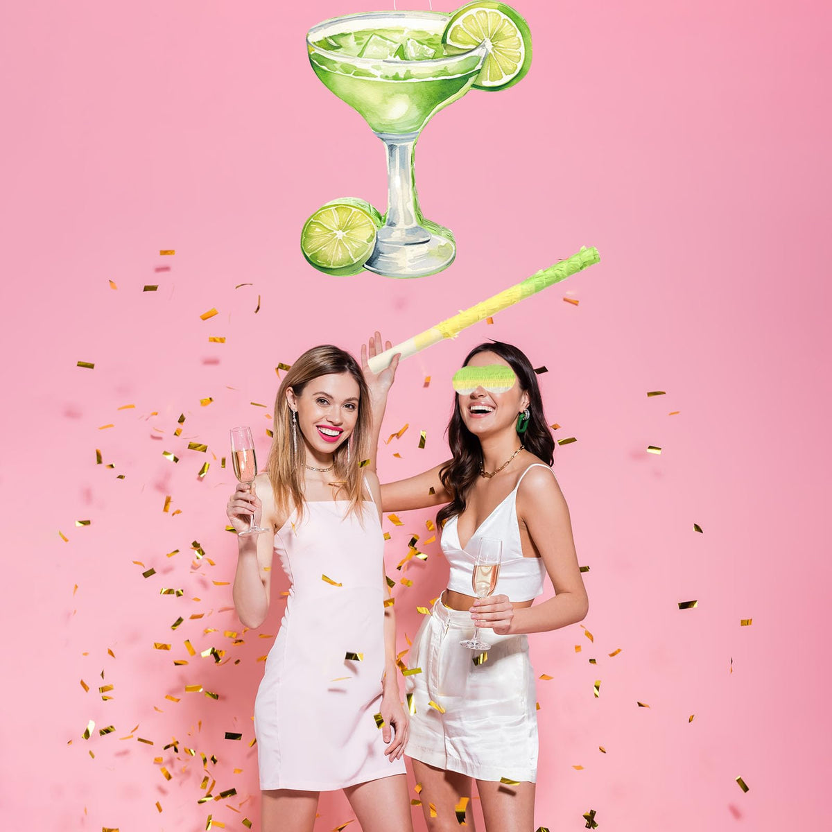 Gilprop Margarita Pinata tassels add decorative flair to dessert tables.