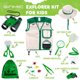 GINMIC Kids Explorer Kit vest for durable wear on outdoor hikes.