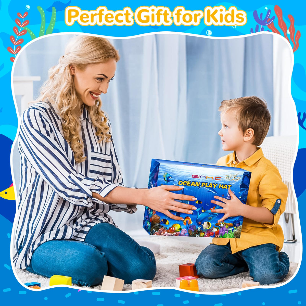 GINMIC Kids ocean animals walrus figure adds character to stories
