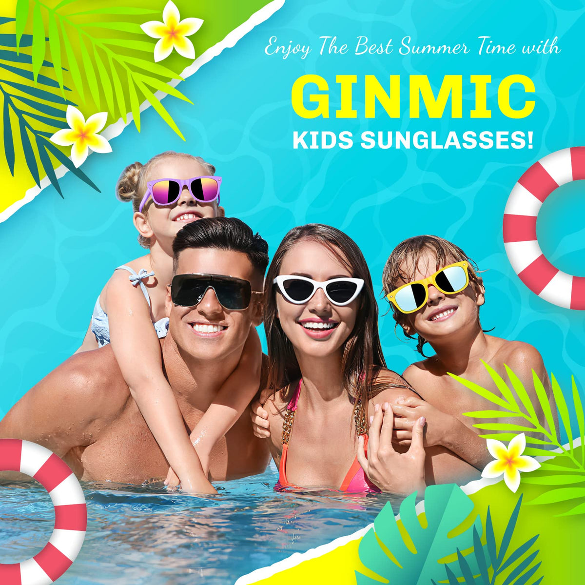 GINMIC 24-pack party favors sunglasses ideal for classrooms and goody bags.