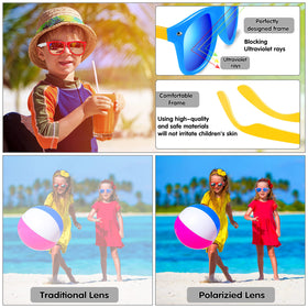 GINMIC Kids sunglasses in treat bags ideal for birthday celebrations.