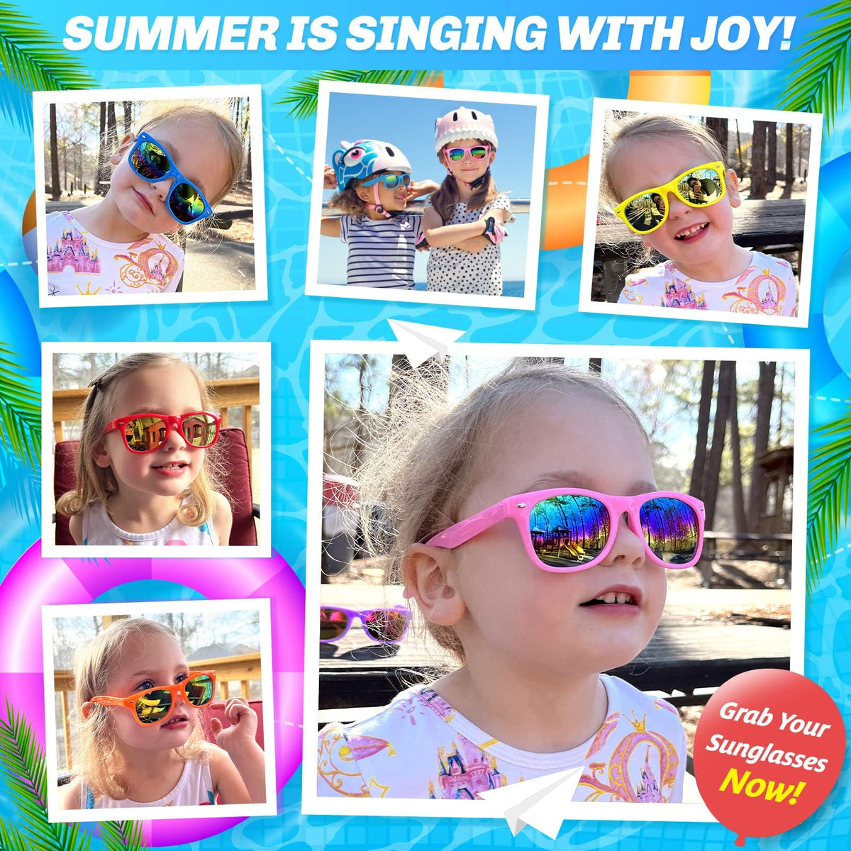 GINMIC Kids sunglasses UV400 protection for outdoor use
