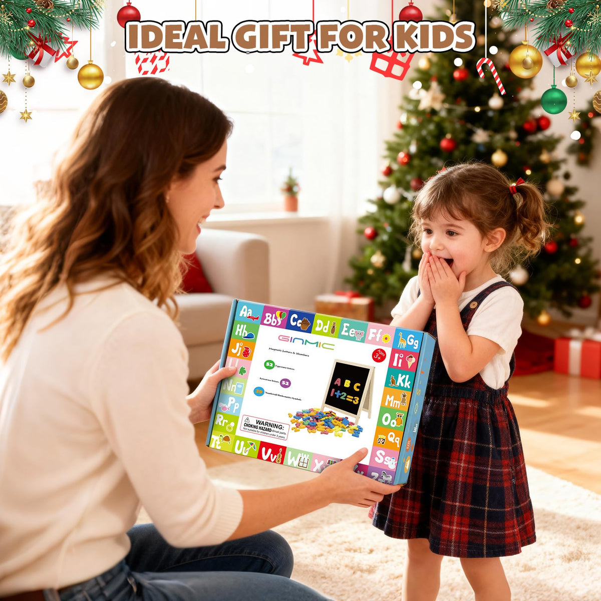 GINMIC learning set in classroom or at home supports letters and numbers