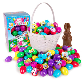 Giraffe Manufacturing eggs include stickers to inspire gifting