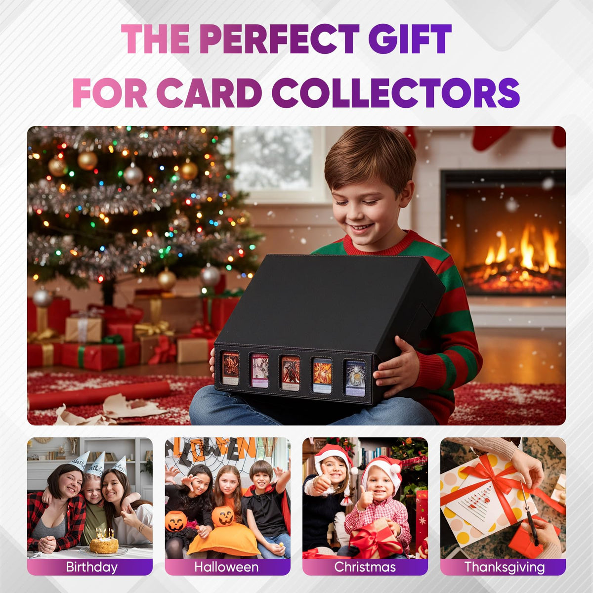 GIRAVO includes 10 card stoppers to prevent shifting during transport.