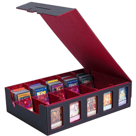 GIRAVO trading card storage box with commander display for easy deck access.