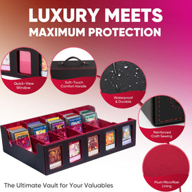 GIRAVO magnetic lid keeps contents secure during transport and sorting.