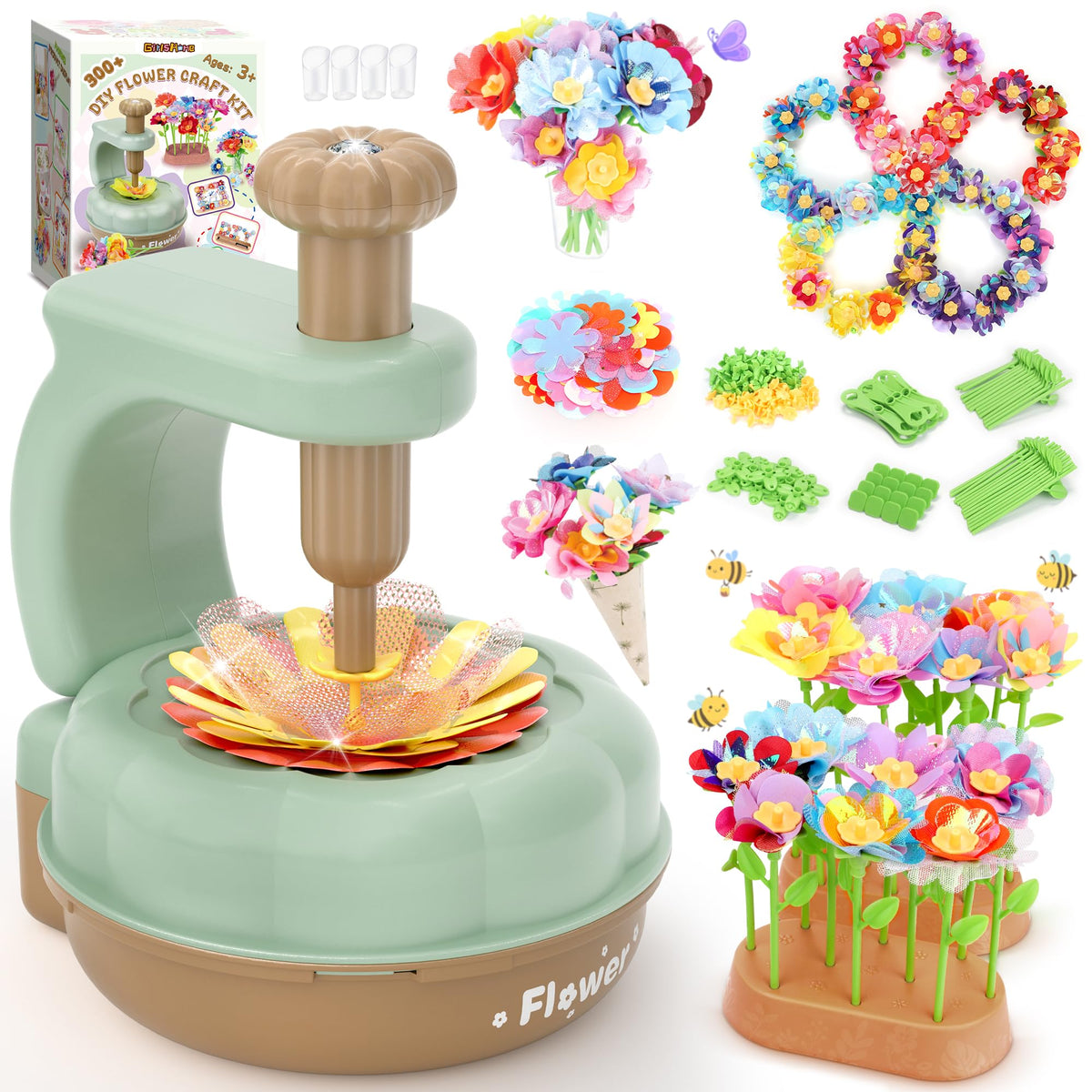 GirlsHome embossing machine for precise flower embossing and creative exploration.