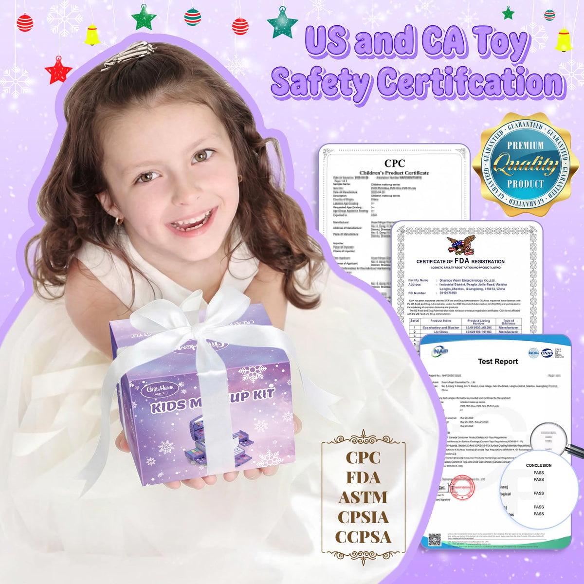 GirlsHome lip gloss tubes provide bright, easy to remove color for quick dress up.