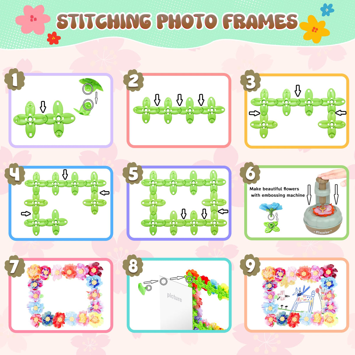 GirlsHome renewable materials support eco-friendly crafting and safer play.