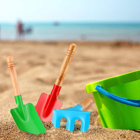 Gisafai flat shovel green perfect for beach sand and gardening