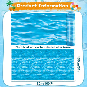 gisgfim mermaid beach party backdrop highlights ocean vibes for festive celebrations.