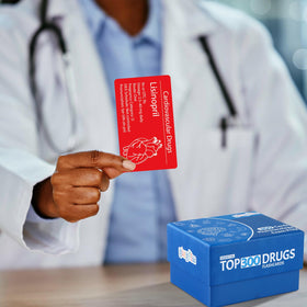 gisgfim Top 300 Drugs Flashcards durable material emphasizes long-lasting study tools.