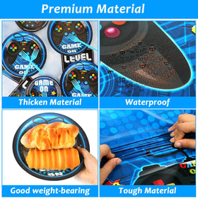 Gisgfim video game plastic forks ideal for quick service.