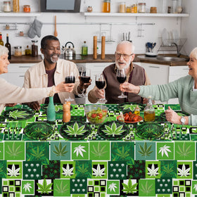 Gisgfim weed-themed decorations set the scene for memorable photos