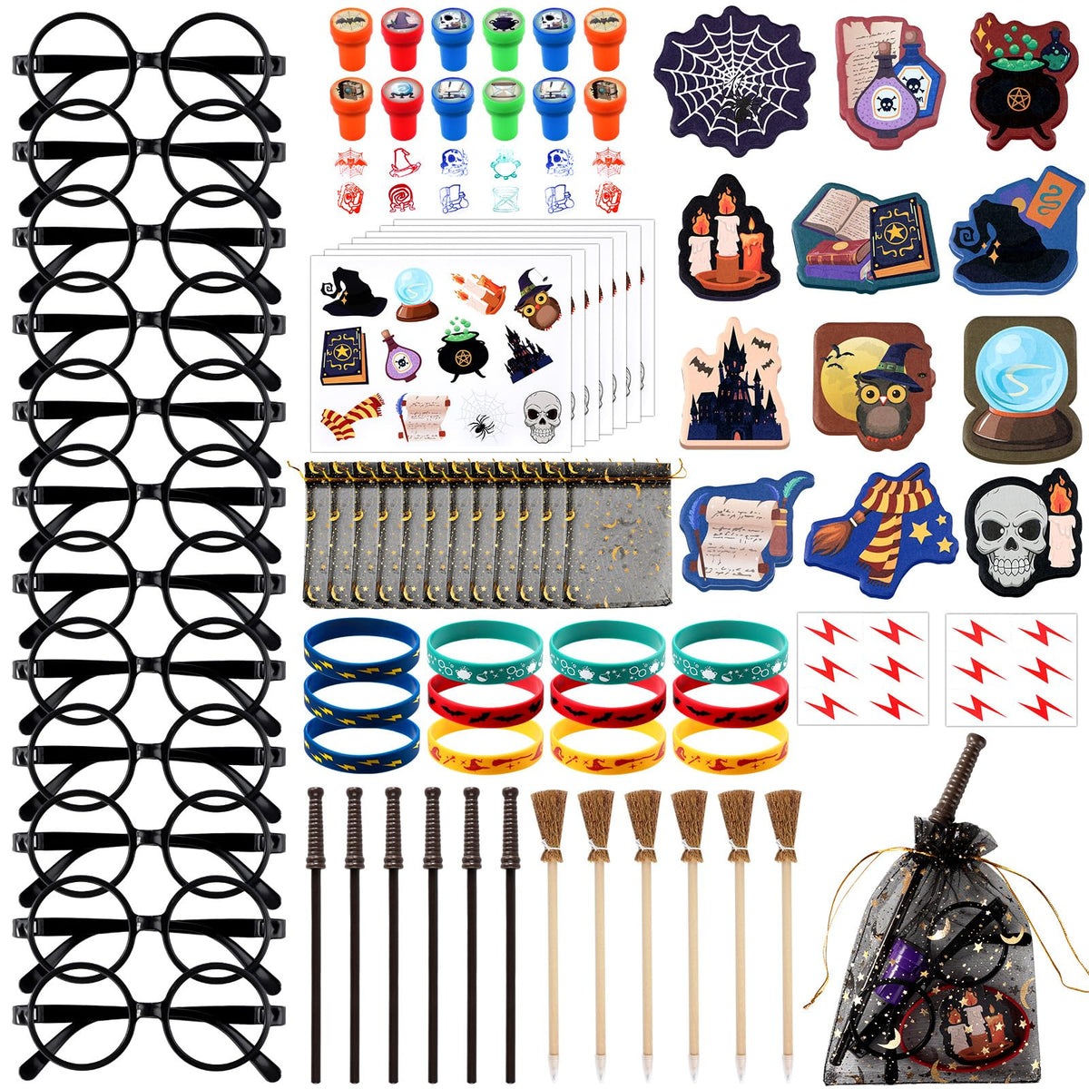 gisgfim wizard wand pencils for magical party activities and crafts.