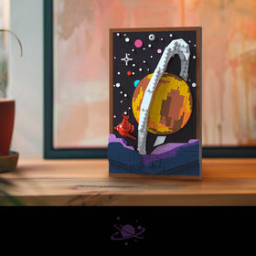 Givenni Space Frame gift-ready packaging makes an ideal astronomy-inspired gift.
