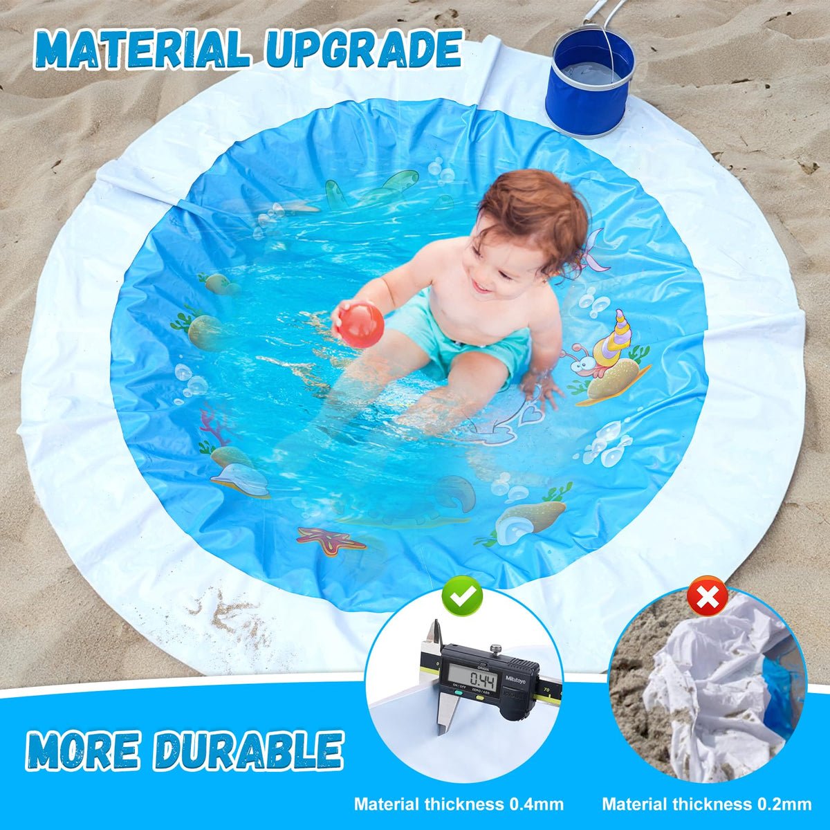 Giveuplay cartoon marine animals design sparks imagination during water play