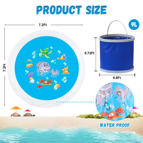 Giveuplay portable water bag nine liters for easy transport
