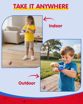 Givzan Spider Toy USB charging keeps play sessions ready.
