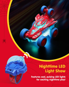 Givzan Spider Toy 2-4GHz signal enables smooth multi-car racing.
