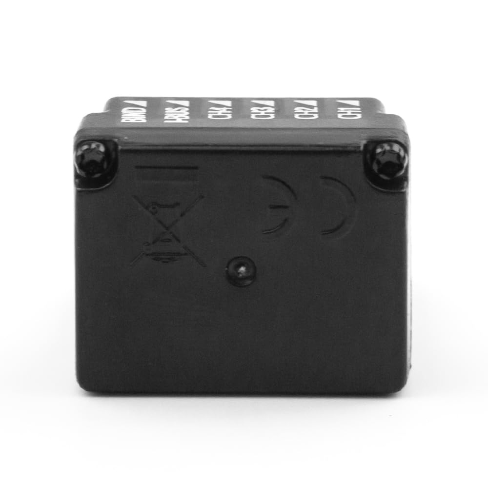 Gixcel FGr4S V2 receiver compact casing ideal for tight spaces.