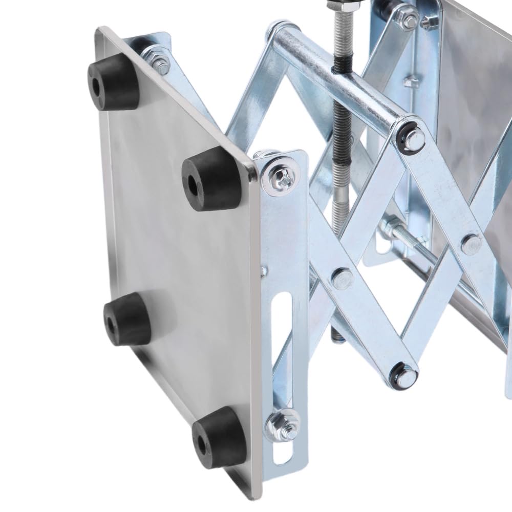 GIXCEL RC work stand fits 1/5–1/12 scale models for flexible setups.