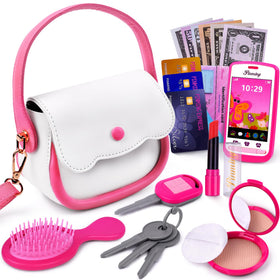 GJZZ Play Purse: cute toy bag with a handle for easy dress-up adventures.