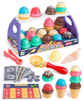 GKKBSJ ice cream counter for pretend play and social interaction.