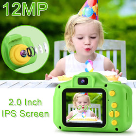 GKTZ Kids Camera Green frames and filters spark creative photography