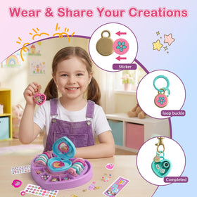 GlamLoops Zoom Beads light-reveal hidden patterns