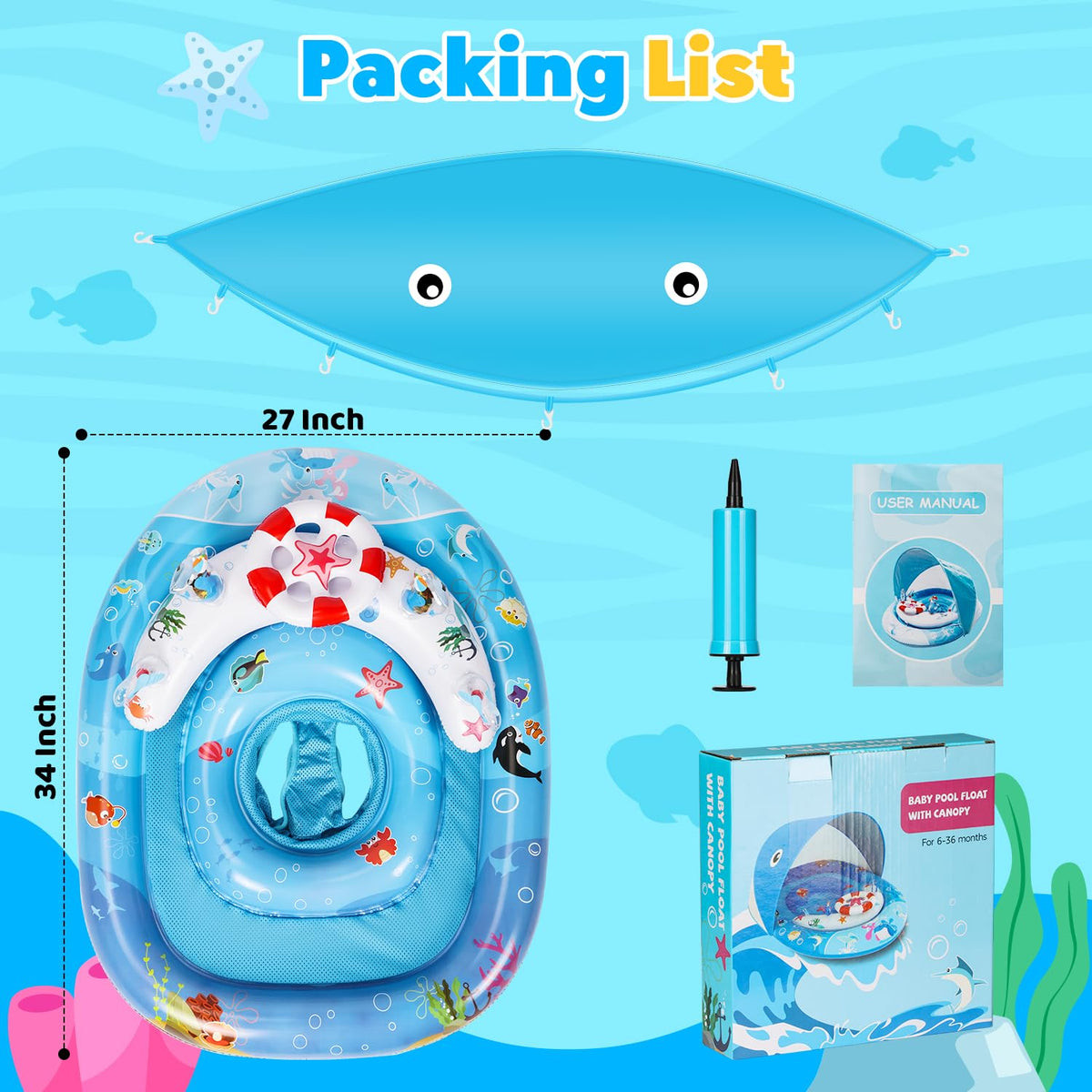 GleamJoy non-toxic PVC keeps splashes worry-free