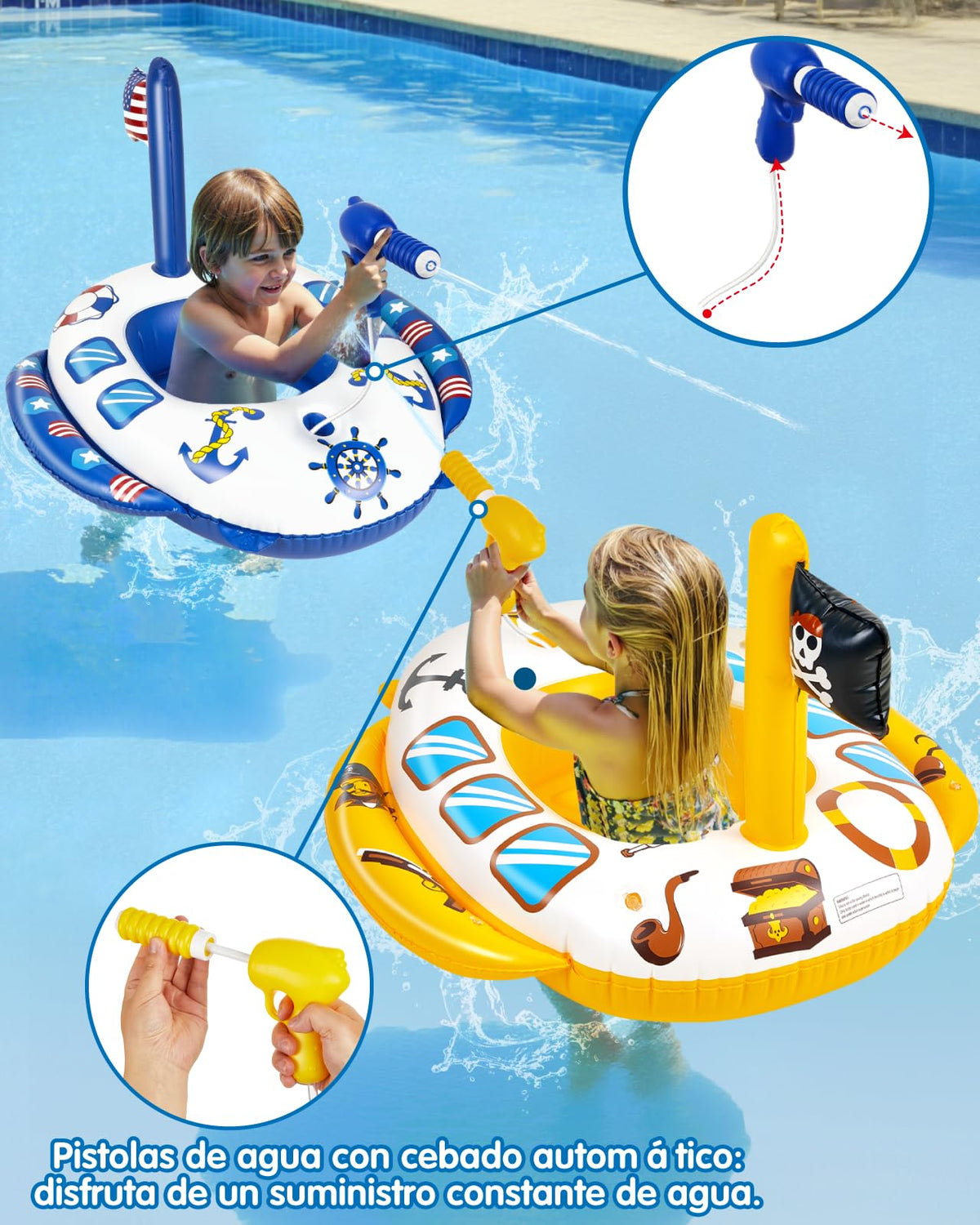 Gleamkid thickened PVC material ensures durability during lively play.
