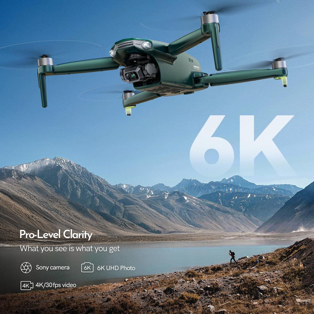 Gleesfun G11PRO 3-axis brushless gimbal delivers stable shots in varied conditions.