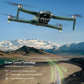 Gleesfun G11PRO cruise control simplifies cinematic aerials with fewer controls.
