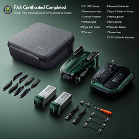 Gleesfun G11PRO kit box includes essential accessories for quick setup.